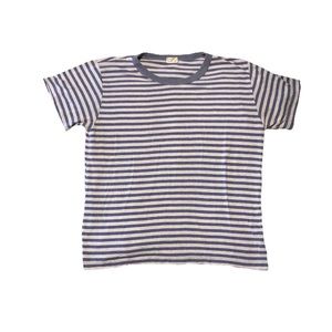 Brandy Melville Blue and White Striped Shirt